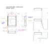Шкаф зеркальный COSMETIC Light -60 белый Alavann 