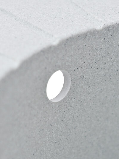 Мойка SANTREK AQUA PRO ROUND SA-R580L чаша + крыло 580*450 мм (серый-310) (+сифон)