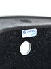 Мойка SANTREK AQUA PRO ROUND SA-R510 D=510 мм, круглая (черный-308) (+сифон)