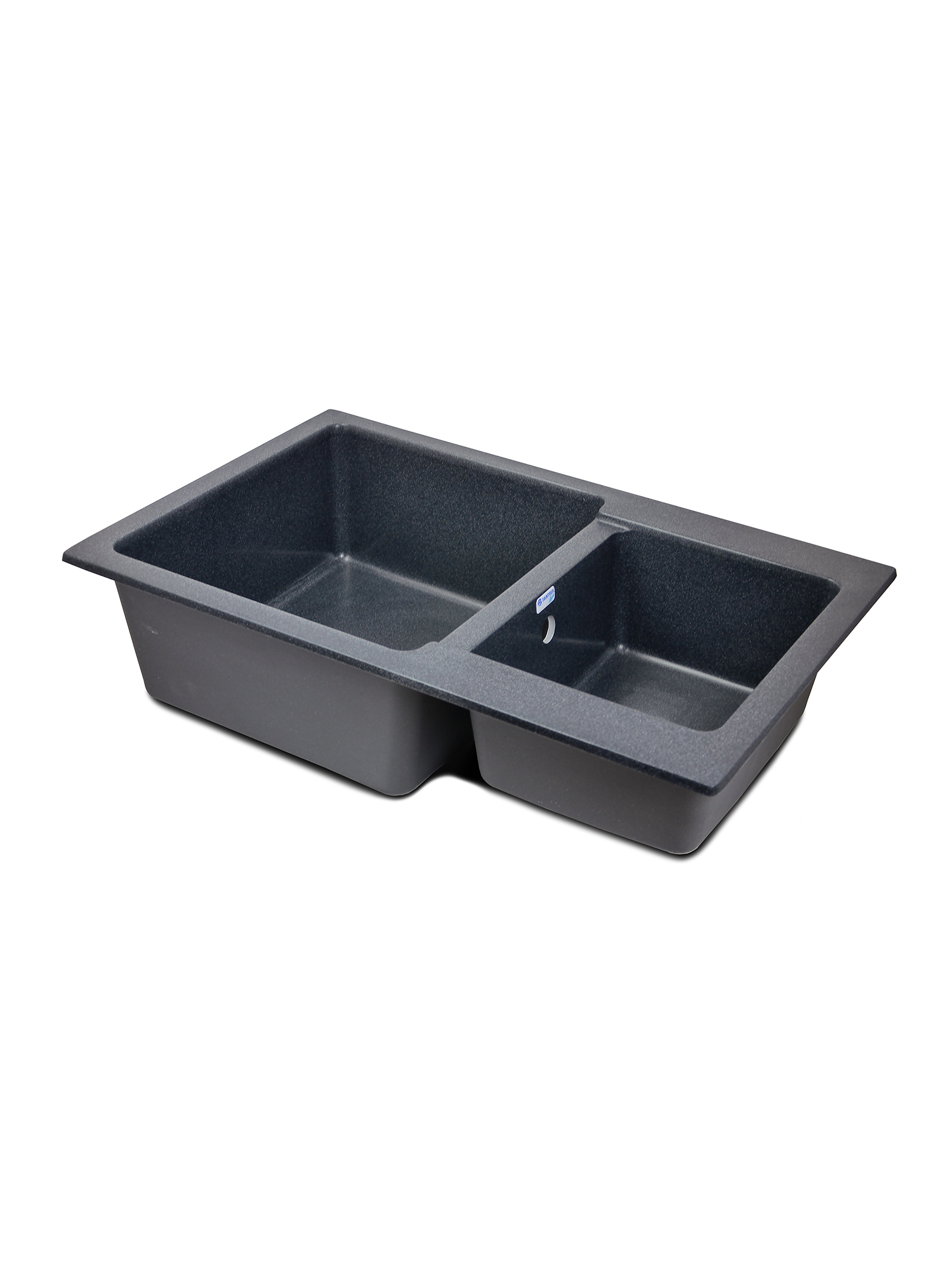 Мойка SANTREK AQUA PRO BOXY SA-B780K 2 чаши 780*510 мм (графит-309) (без сифона)