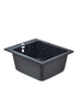 Мойка SANTREK AQUA PRO BOXY SA-B505 1 чаша 427*505 мм (черный-308) (+сифон)