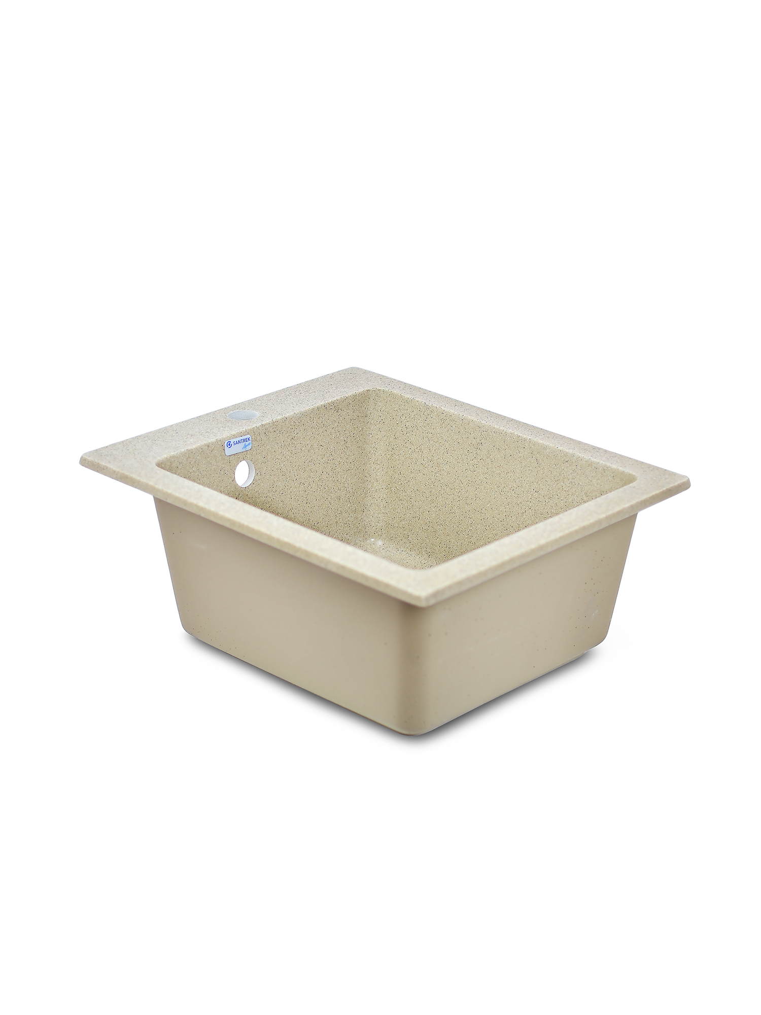 Мойка SANTREK AQUA PRO BOXY SA-B505 1 чаша 427*505 мм (песок-302) (+сифон)