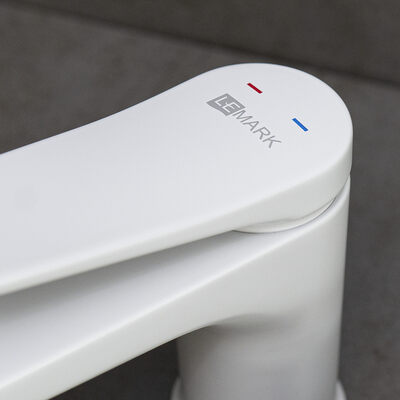 LM3708MW Bronx Смеситель для биде, белый LEMARK																																							
