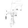 LM4516C UNIT Смеситель для умывальника и биде, хром	LEMARK							