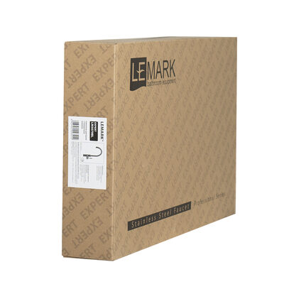 LM5079BL Expert Смеситель для кухни с поворотным изливом, чёрный LEMARK