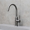 LM5079GMN Expert Смеситель для кухни с поворотным изливом, графит нано LEMARK