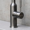 LM5079GMN Expert Смеситель для кухни с поворотным изливом, графит нано LEMARK