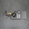 LM3749GM Bronx Смеситель термостатический для ванны и душа, встраиваемый, с доп. 3-ф. лейкой, графит LEMARK
