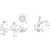 LM4147C Luna Смеситель для ванны встраиваемый, на 3 отверстия, с аксессуарами, хром LEMARK								 
