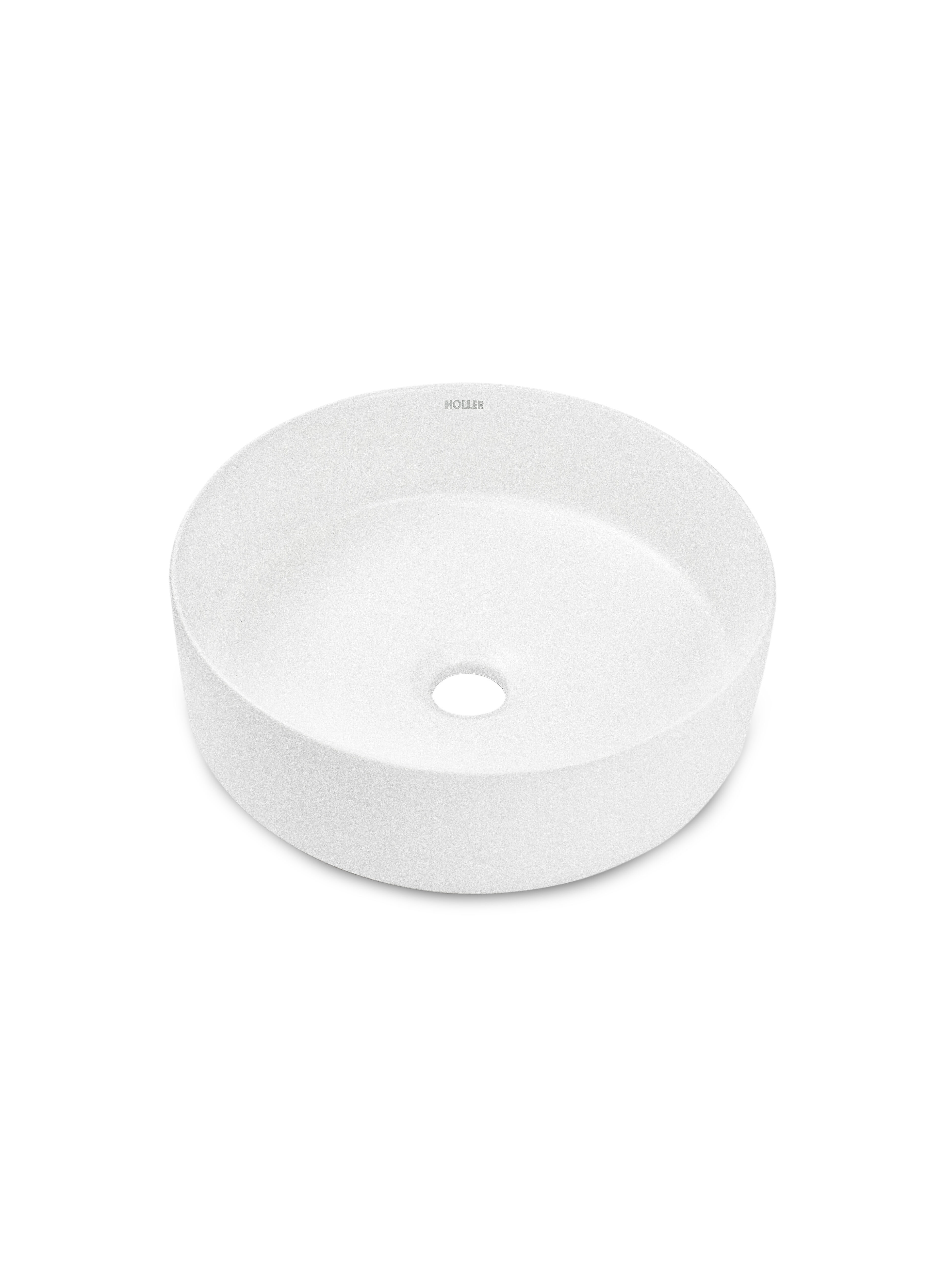 Раковина накладная HOLLER K-M6226WHT (360*360*120мм), белый матовый
