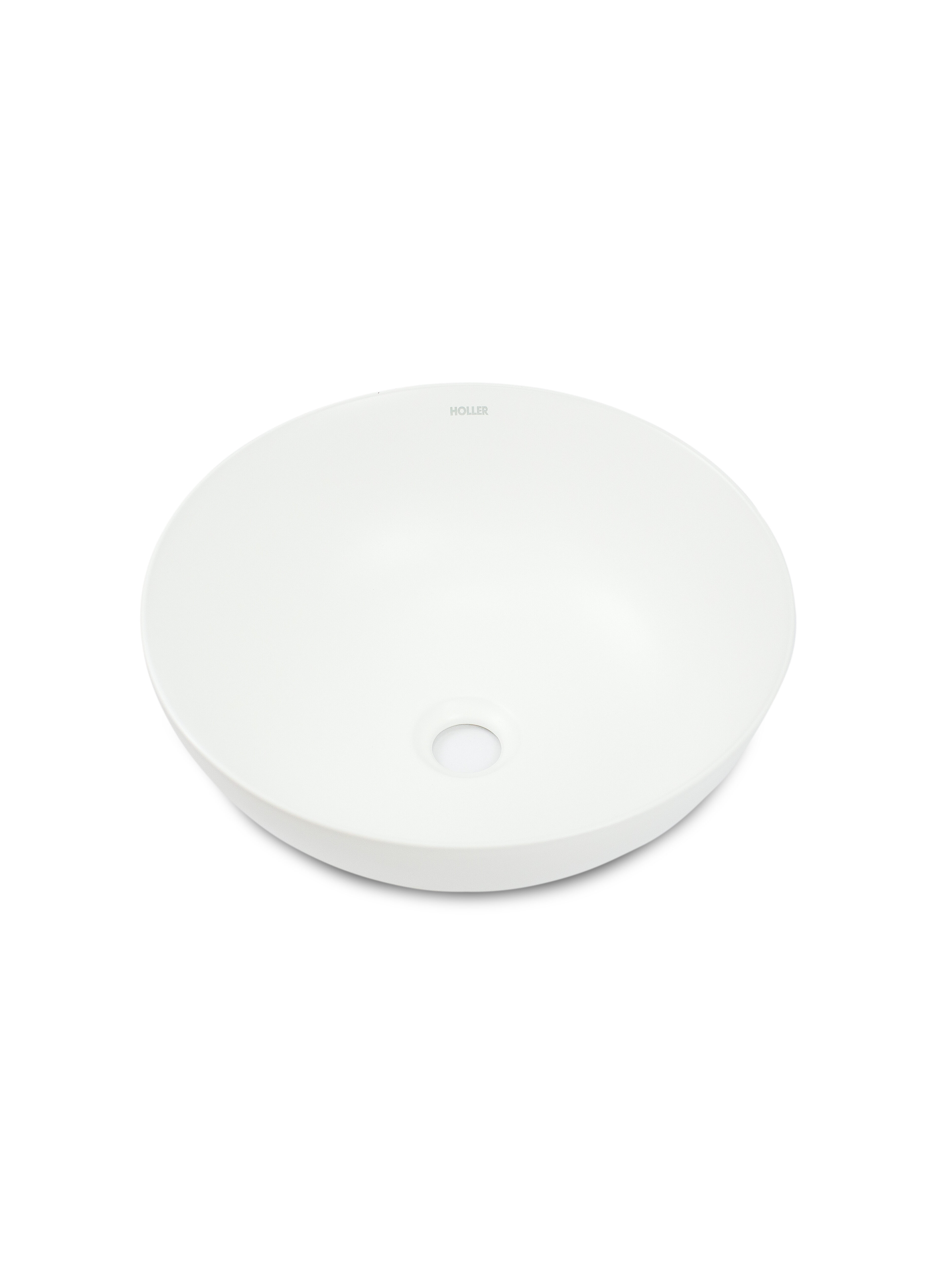 Раковина накладная HOLLER K-M6224WHT (395*395*150мм), белый матовый