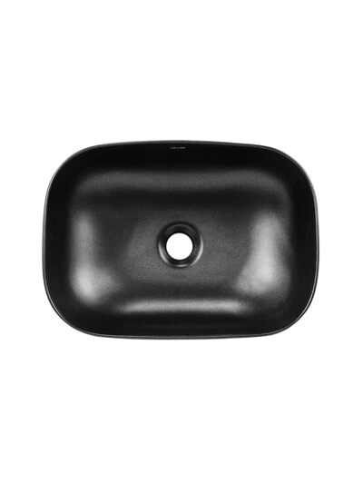 Раковина накладная HOLLER K-M6513B (450*320*135мм), черный матовый