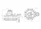 Оголовок скважинный ДЖИЛЕКС пластиковый ОСПБ 133-160/40 6306