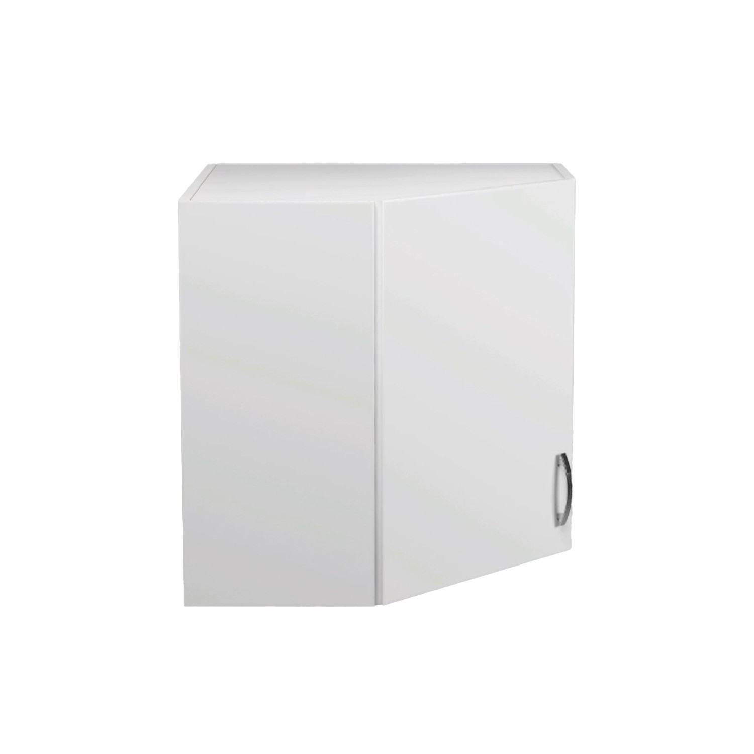 Шкаф угловой 60*60 цвет белый SANTREK HOME (ЛДСП)