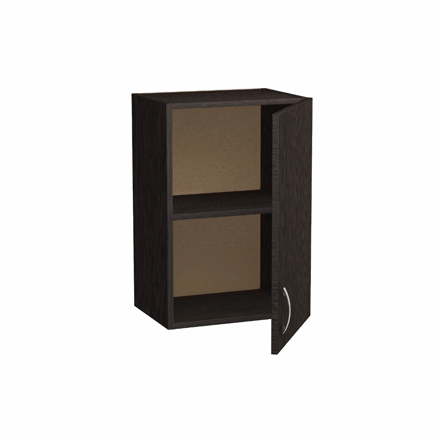 Шкаф для посуды 40 цвет Венге SANTREK HOME (ЛДСП)