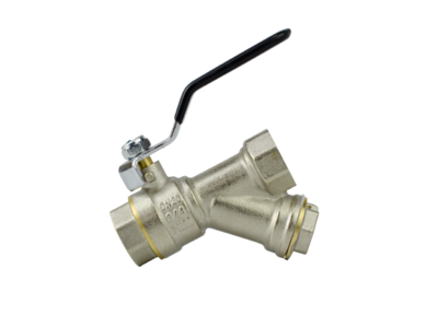Кран вода SANTREK AQUA Base 3/4" с фильтром руч. PN 20