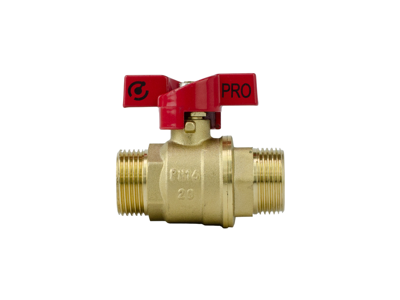 КРАН ВОДА 11Б27п1 ДУ-15 SANTREK AQUA Pro 3/4" ш/ш баб (    ) 