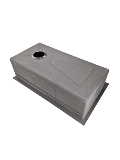 Мойка нерж врезная 750х450х220 т 3,0 ЧЕРНАЯ HB7545FB-W1+6 (+ сифон) SANTREK AQUA + Подарок (4 клав, колл-р, фруктов, доска, 2 смес, ополаск., дозатор)