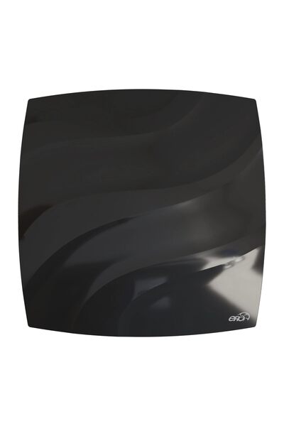 Вентилятор ERA WAVE D120С Black classic накладной обр.клапан (чёрный)