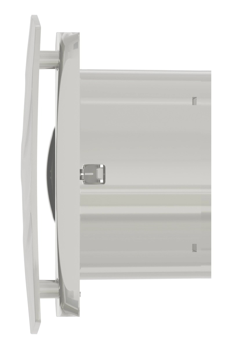 Вентилятор ERA WAVE D120С Gray накладной обр.клапан (серый)