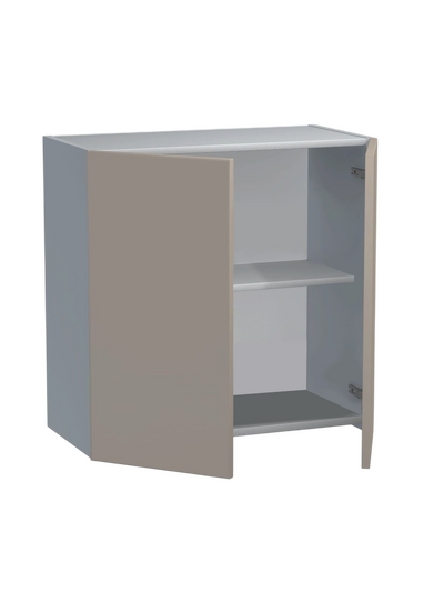 Шкаф для посуды 60 цвет Капучино/Серый SANTREK HOME (ЛДСП)