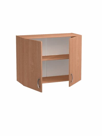Шкаф для посуды 80 цвет Бук SANTREK HOME (ЛДСП)