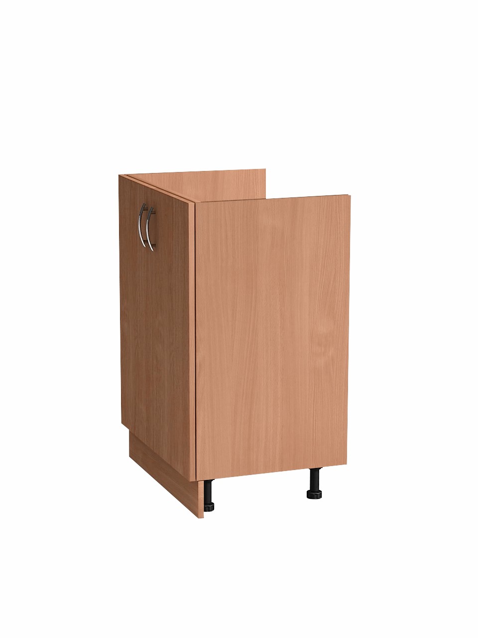 Тумба 60*60 цвет Бук (2 дверцы) SANTREK HOME (ЛДСП)