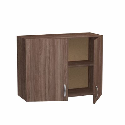 Шкаф для посуды 60 цвет Дуб темный SANTREK HOME (ЛДСП)