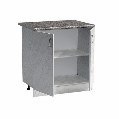 Рабочий стол 60 цвет Карара столешница Гранит SANTREK HOME (ЛДСП)