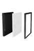 Панель декоративная ERA D100/125 AEON PAT4/5 Black 180x180 под плитку DICITI ЧЁРНЫЙ