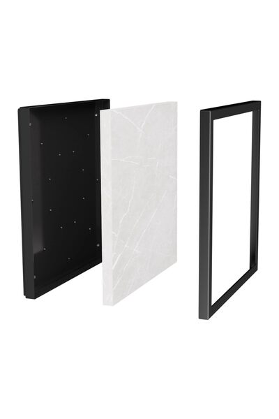 Панель декоративная ERA D100/125 AEON PAT4/5 Black 180x180 под плитку DICITI ЧЁРНЫЙ