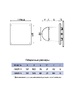 Панель декоративная ERA D100/125 AEON PAGL4/5 White Soft 179х179 стекло DICITI БЕЛЫЙ