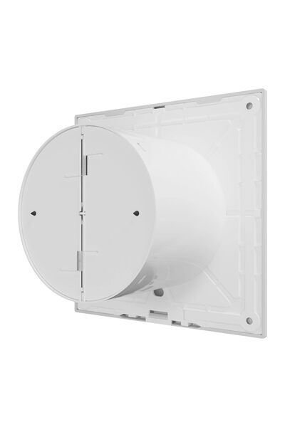 Вентилятор накладной ERA D100 SLIM 4C Matt white обр.клапан DICITI БЕЛЫЙ МАТОВЫЙ