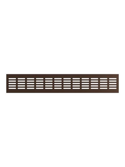 Решетка вентиляционная ERA 4808DP Al Dark bronze сетка переточная 480х80 БРОНЗА