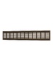 Решетка вентиляционная ERA 4808DP Al Dark bronze сетка переточная 480х80 БРОНЗА