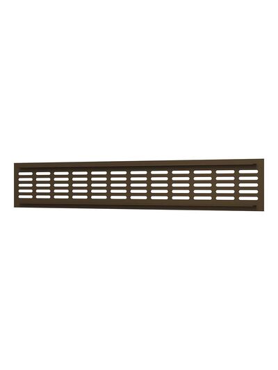 Решетка вентиляционная ERA 4808DP Al Dark bronze сетка переточная 480х80 БРОНЗА