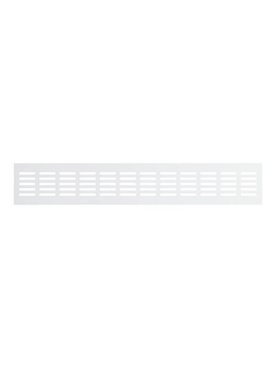 Решетка вентиляционная ERA 4808DP Al сетка переточная 480х80 БЕЛЫЙ