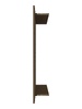 Решетка вентиляционная ERA 4810DP Al Dark bronze сетка переточная 480х100 БРОНЗА