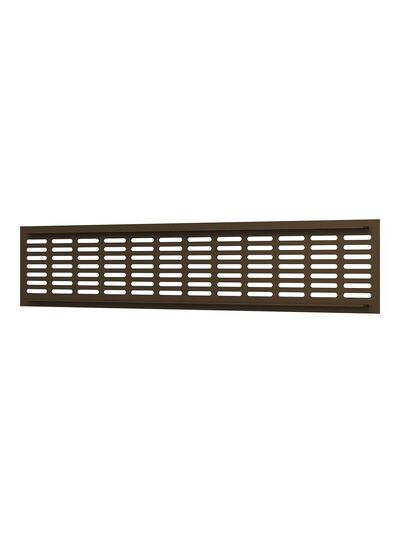 Решетка вентиляционная ERA 4810DP Al Dark bronze сетка переточная 480х100 БРОНЗА