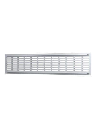 Решетка вентиляционная ERA 4810DP Al Silver сетка переточная 480х100 СЕРЕБРО