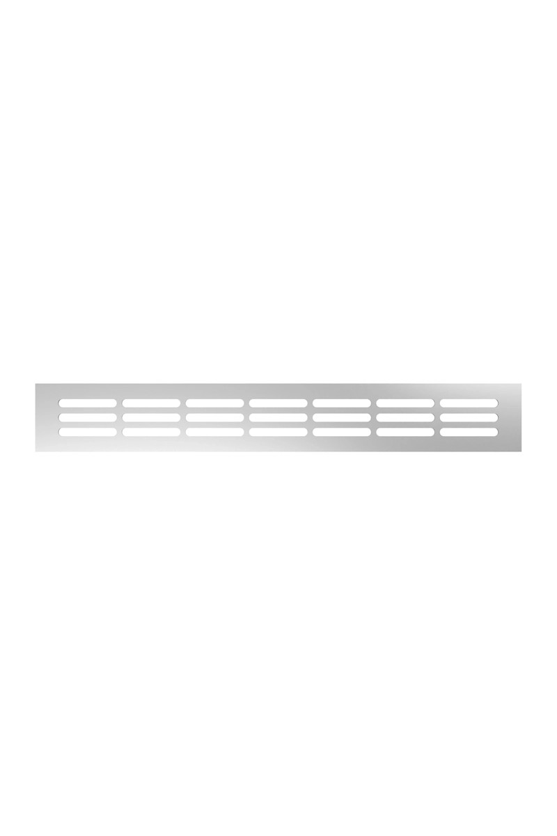 Решетка вентиляционная ERA 3004DP AL Silver переточная 300x42 СЕРЕБРО