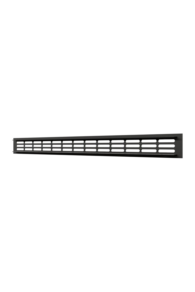 Решетка вентиляционная ERA 5004DP AL Matt black переточная 500x42 ЧЁРНЫЙ МАТОВЫЙ