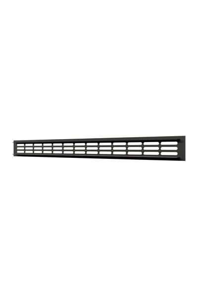 Решетка вентиляционная ERA 5004DP AL Matt black переточная 500x42 ЧЁРНЫЙ МАТОВЫЙ