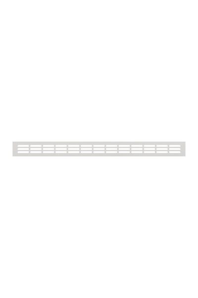 Решетка вентиляционная ERA 5004DP AL Silver переточная 500x42 СЕРЕБРО