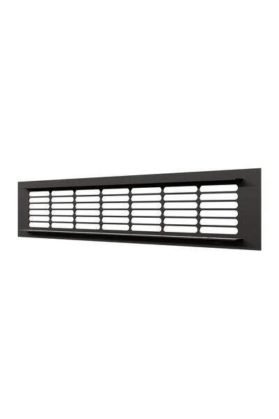 Решетка вентиляционная ERA 3006DP AL Matt black переточная 300x60 ЧЁРНЫЙ МАТОВЫЙ