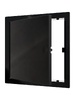 Люк ревизионный ERA LN фланец 150х150 нажимной 172х172 пластик EVECS (L1515N black) ЧЁРНЫЙ