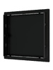 Люк ревизионный ERA LN фланец 150х150 нажимной 172х172 пластик EVECS (L1515N black) ЧЁРНЫЙ