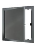Люк ревизионный ERA LN фланец 150х150 нажимной 172х172 пластик EVECS (L1515N gray) СЕРЫЙ