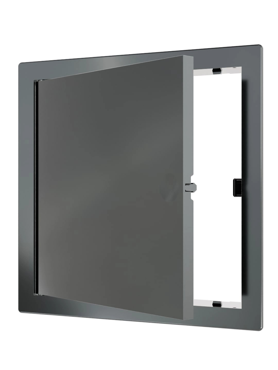 Люк ревизионный ERA LN фланец 150х150 нажимной 172х172 пластик EVECS (L1515N gray) СЕРЫЙ