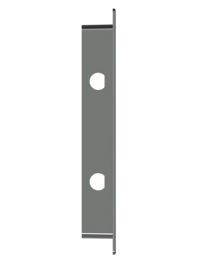 Люк ревизионный ERA LN фланец 150х150 нажимной 172х172 пластик EVECS (L1515N gray) СЕРЫЙ